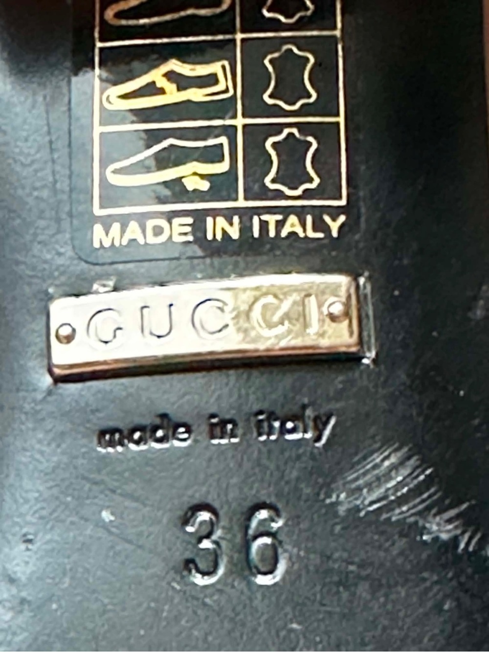 Gucci Women's Tan Leather Loafers with Signature Logo - Picture 4 of 11